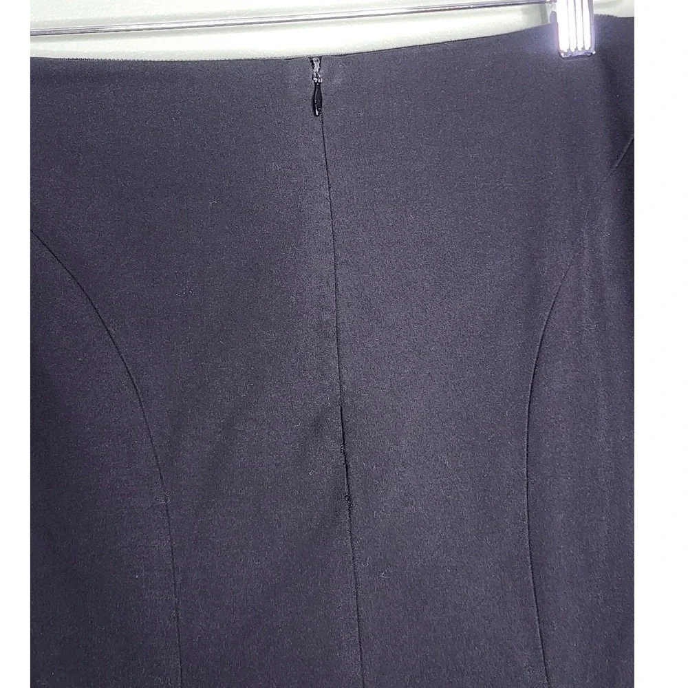 The Limited Flare A-Line Skirt Business Office Classic Work Black‎ 4